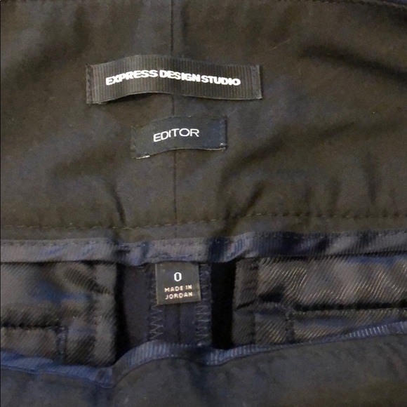 Express Editor navy dress pants - Picture 3 of 3